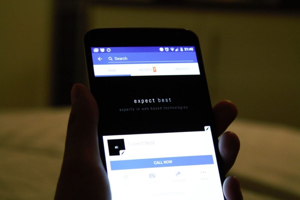 Close-up of a hand holding a smartphone